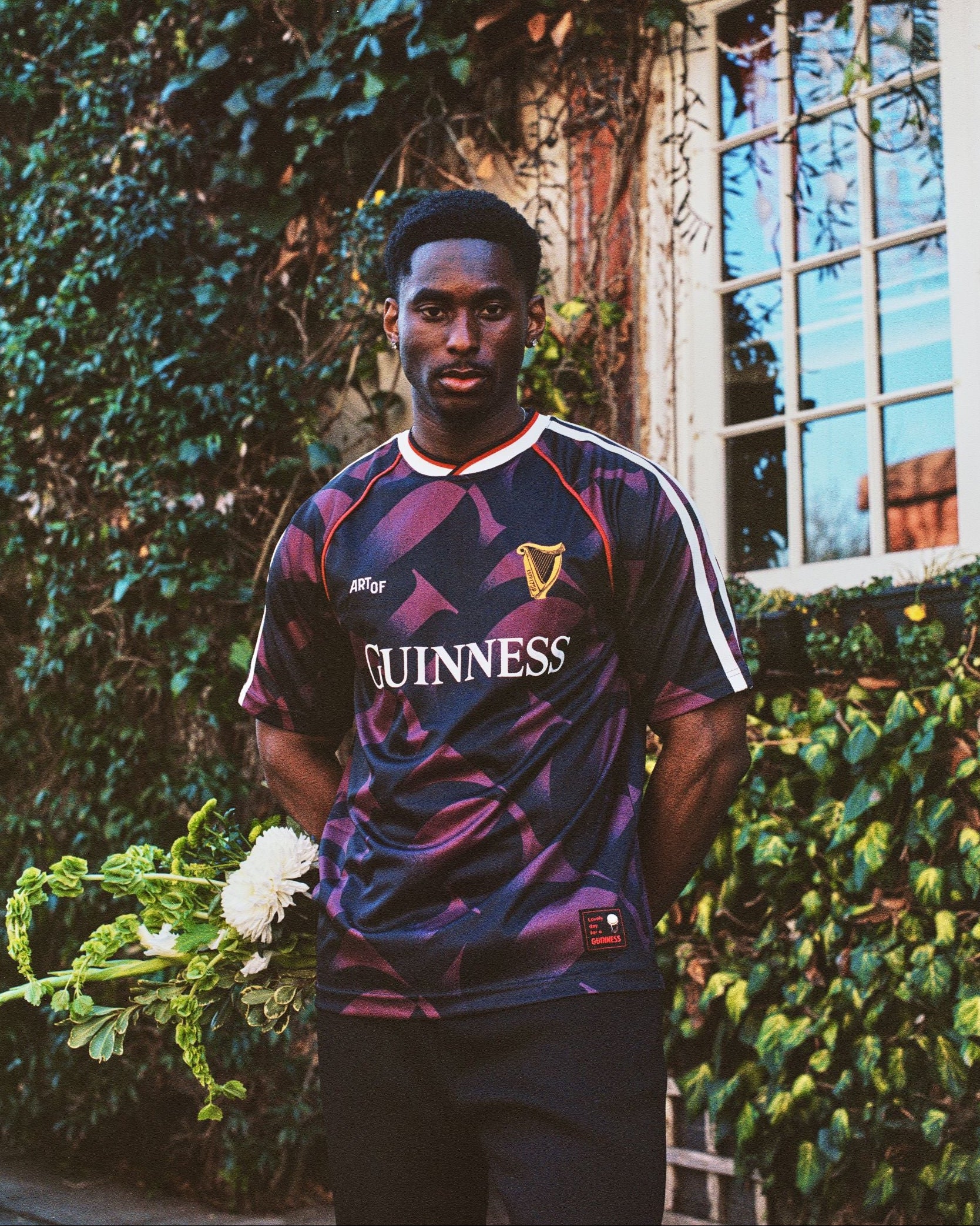 ART OF x Guinness Season 2 Football Shirt | Burgundy Football Top