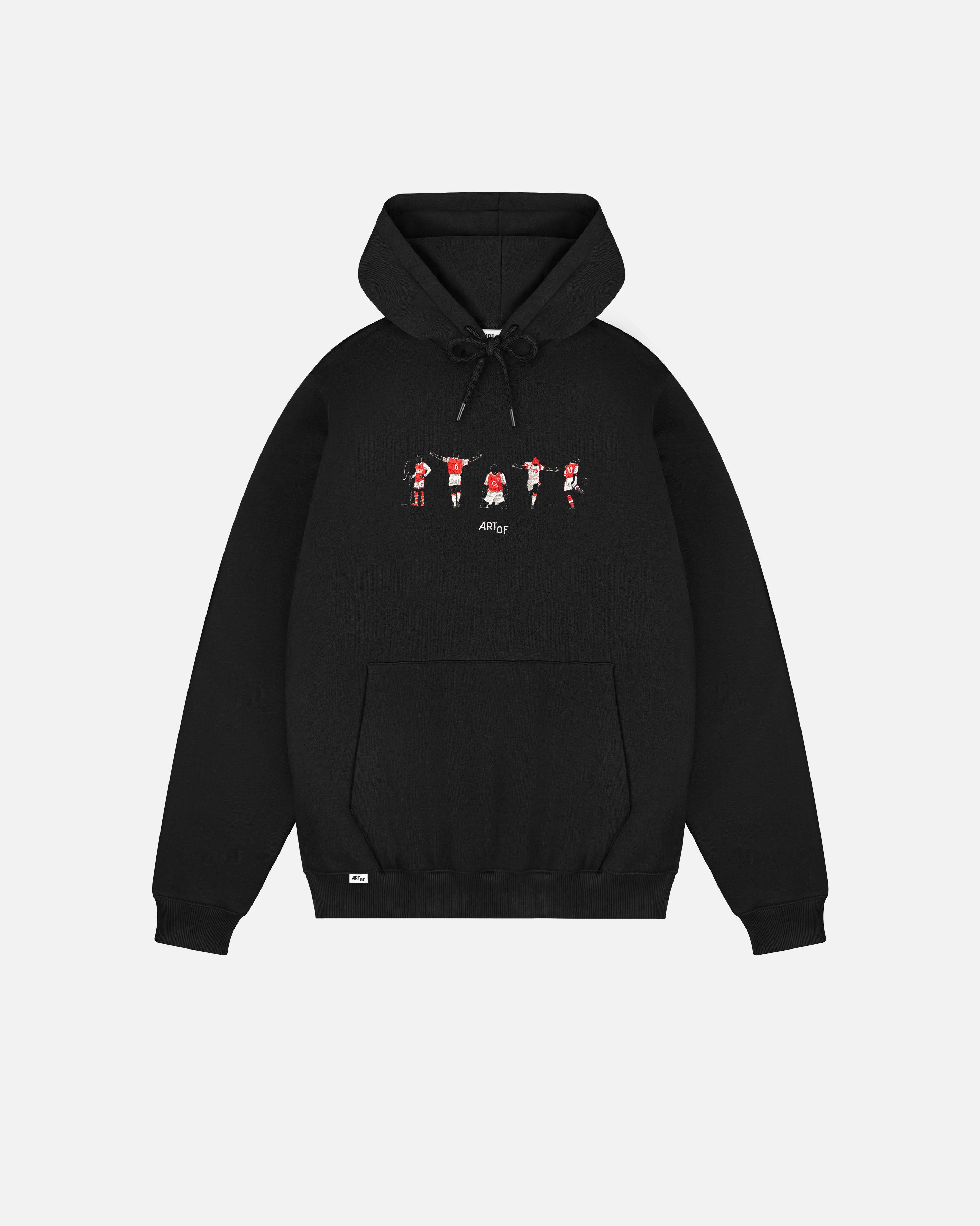 ART OF AFC Embroidered Icons Black Hoodie | Shop Football