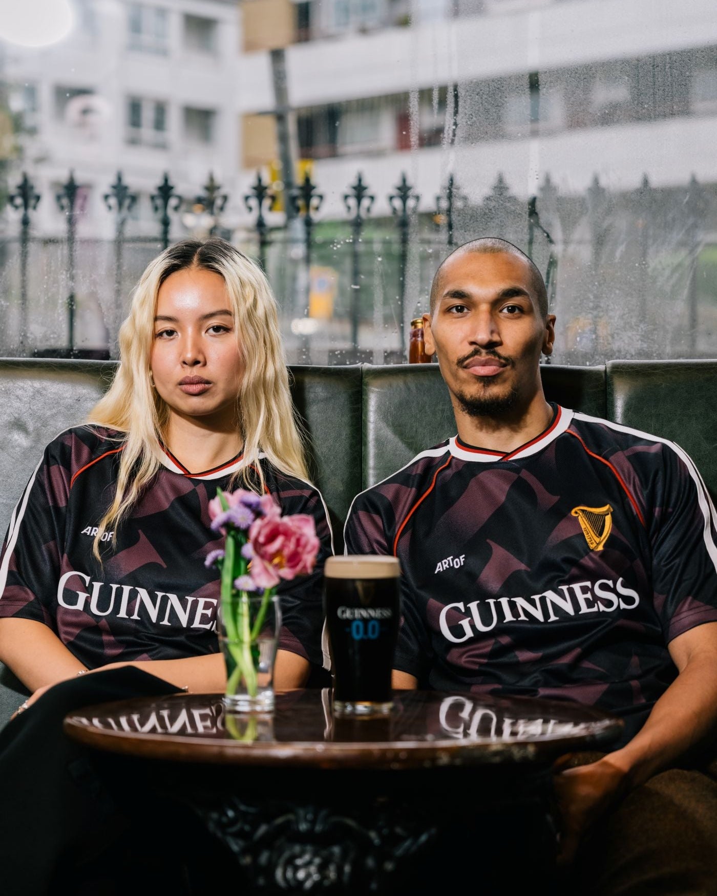ART OF x Guinness Season 2 Football Shirt | Burgundy Football Top