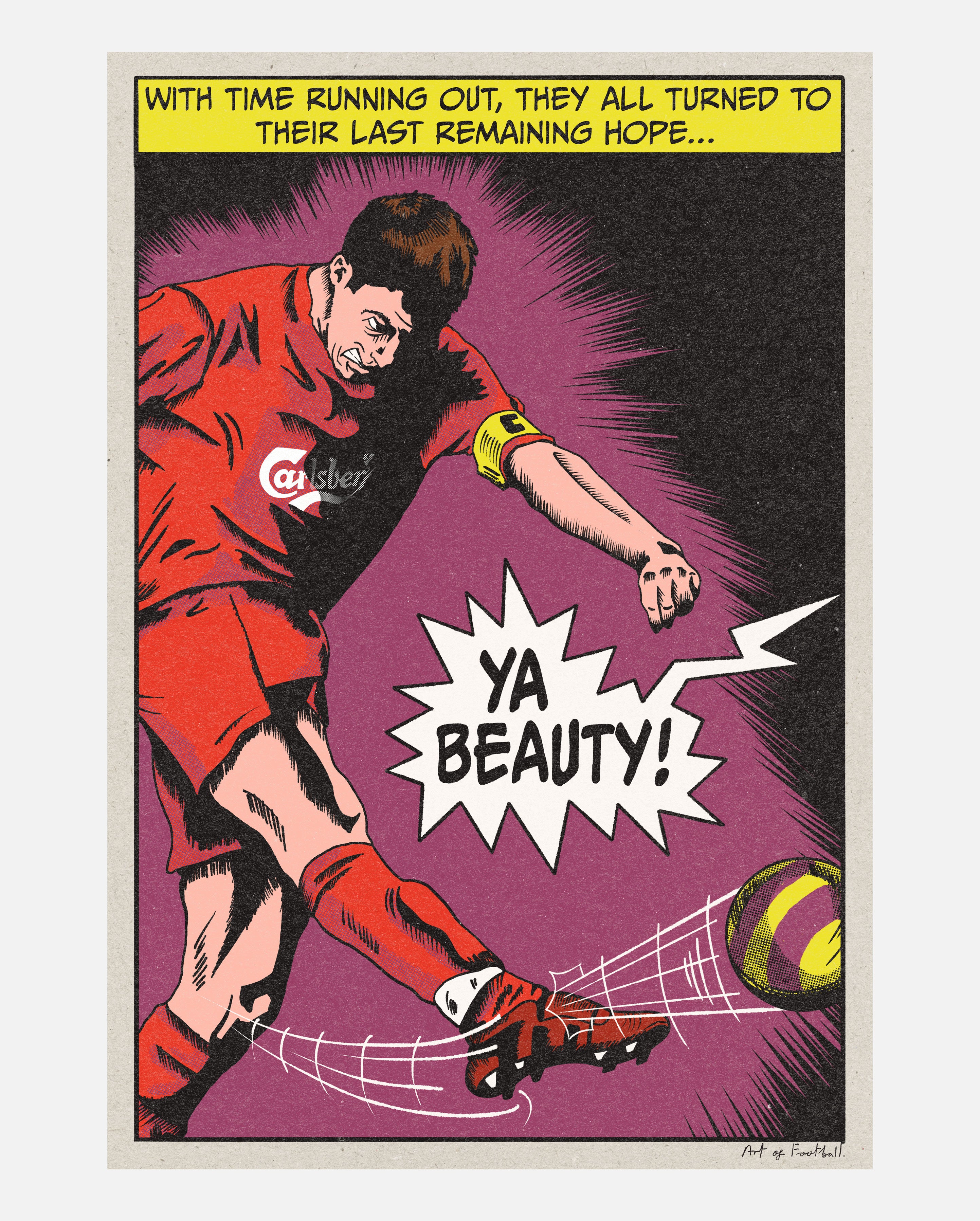 AOF Ya Beauty Print | Wall Art | Art of Football