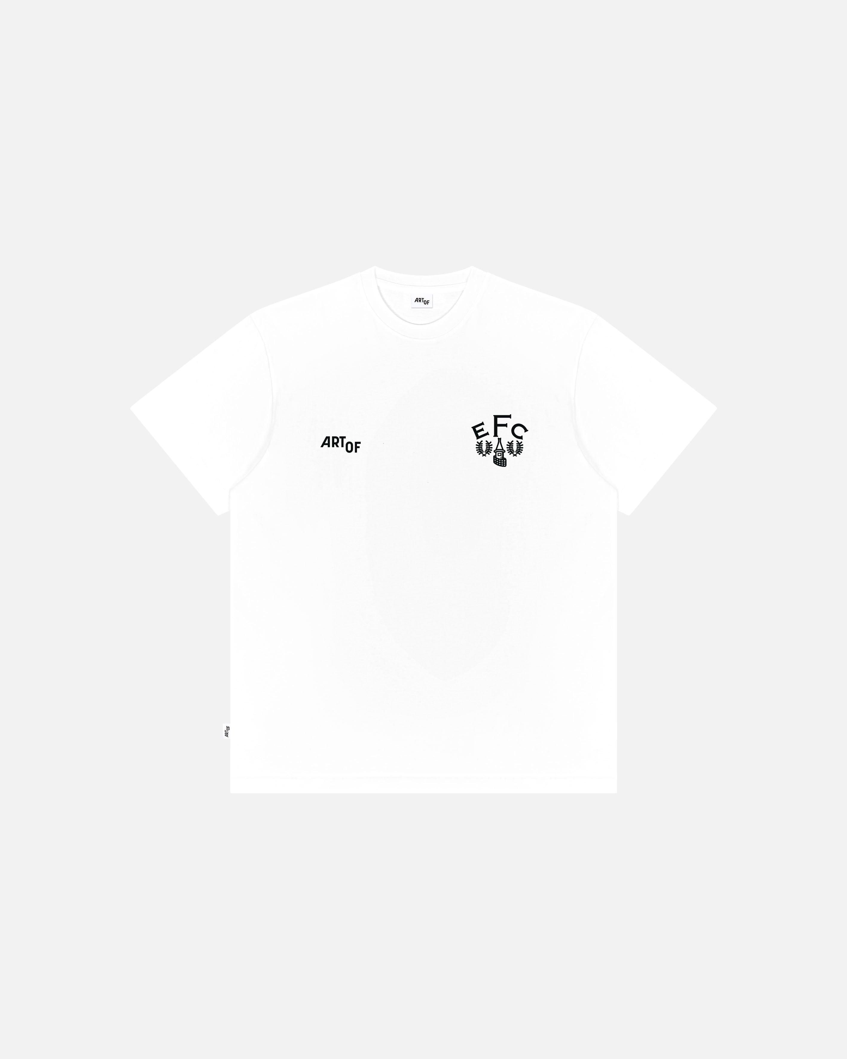 ART OF x Everton Heritage Tee | White Graphic Football T-shirt