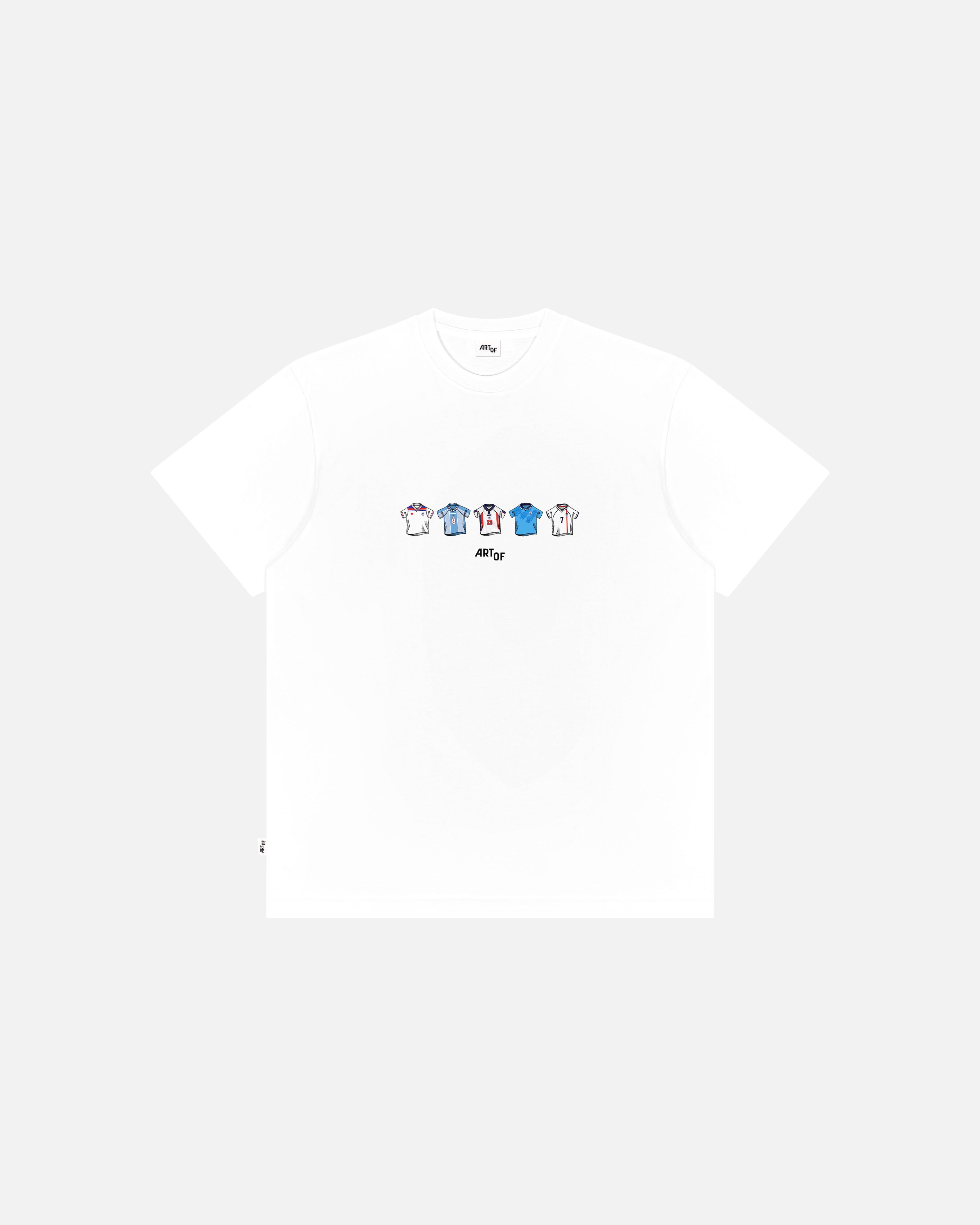 ART OF God Save The Classics Tee | White Graphic Football T-shirt