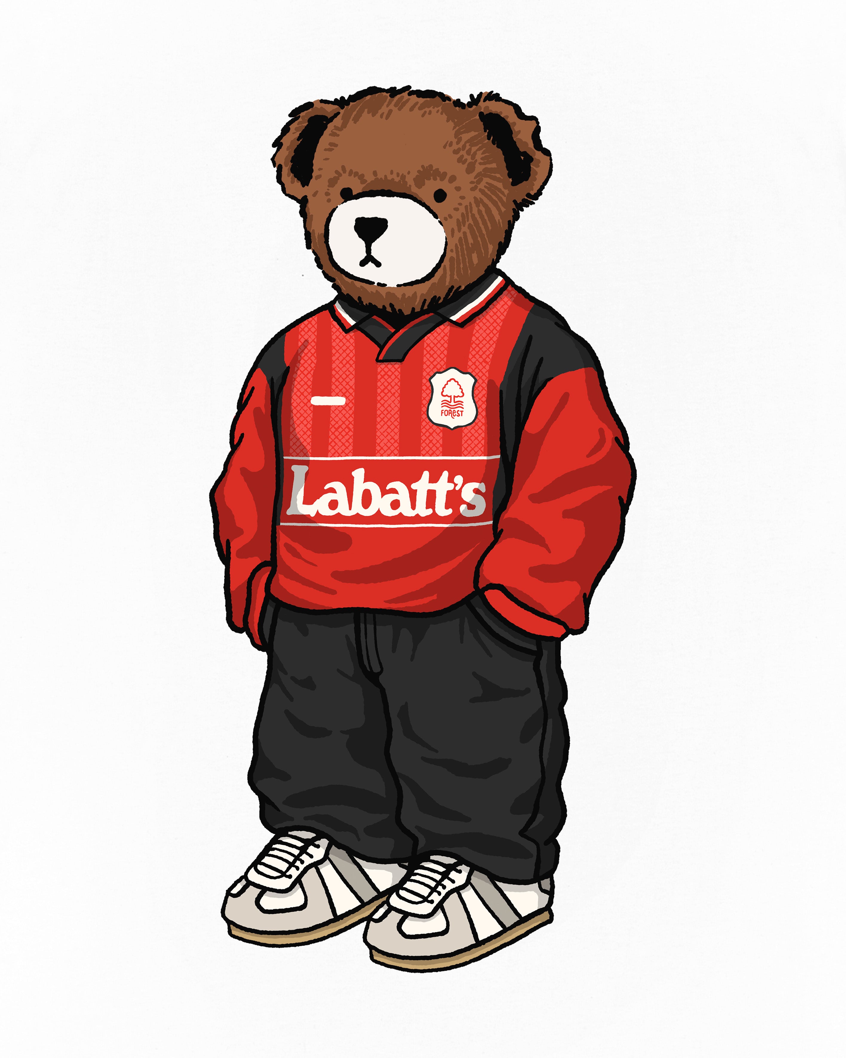 ART OF x Forest Home Pickles Tee | White Graphic Football T-shirt