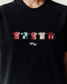 ART OF LFC Printed Classics Tee | Black Graphic Football T-shirt