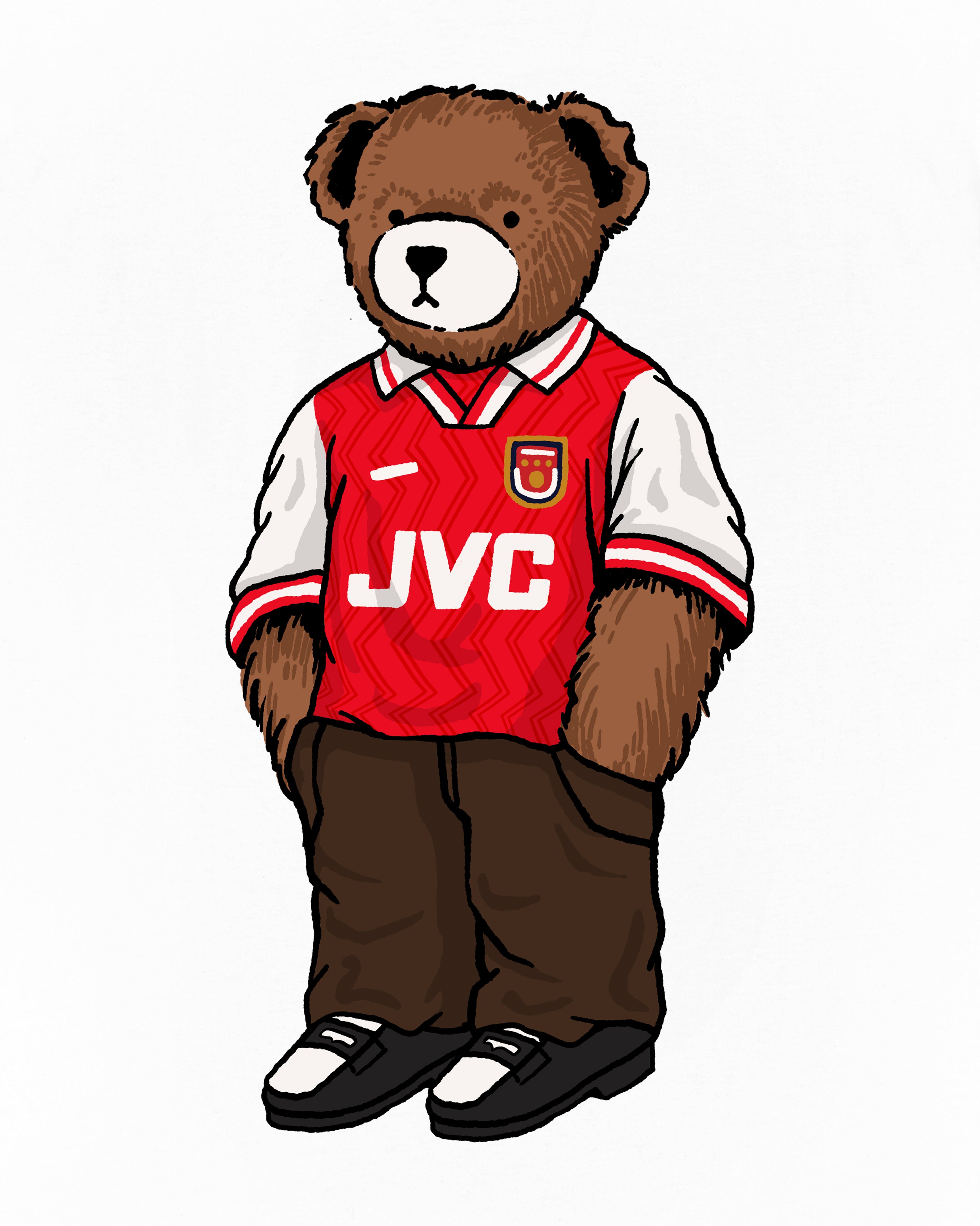 AOF X AFC Home Pickles Tee | Black & White T-Shirt | Art Of Football