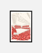 ART OF LFC 12th Man Framed Print | Football Art