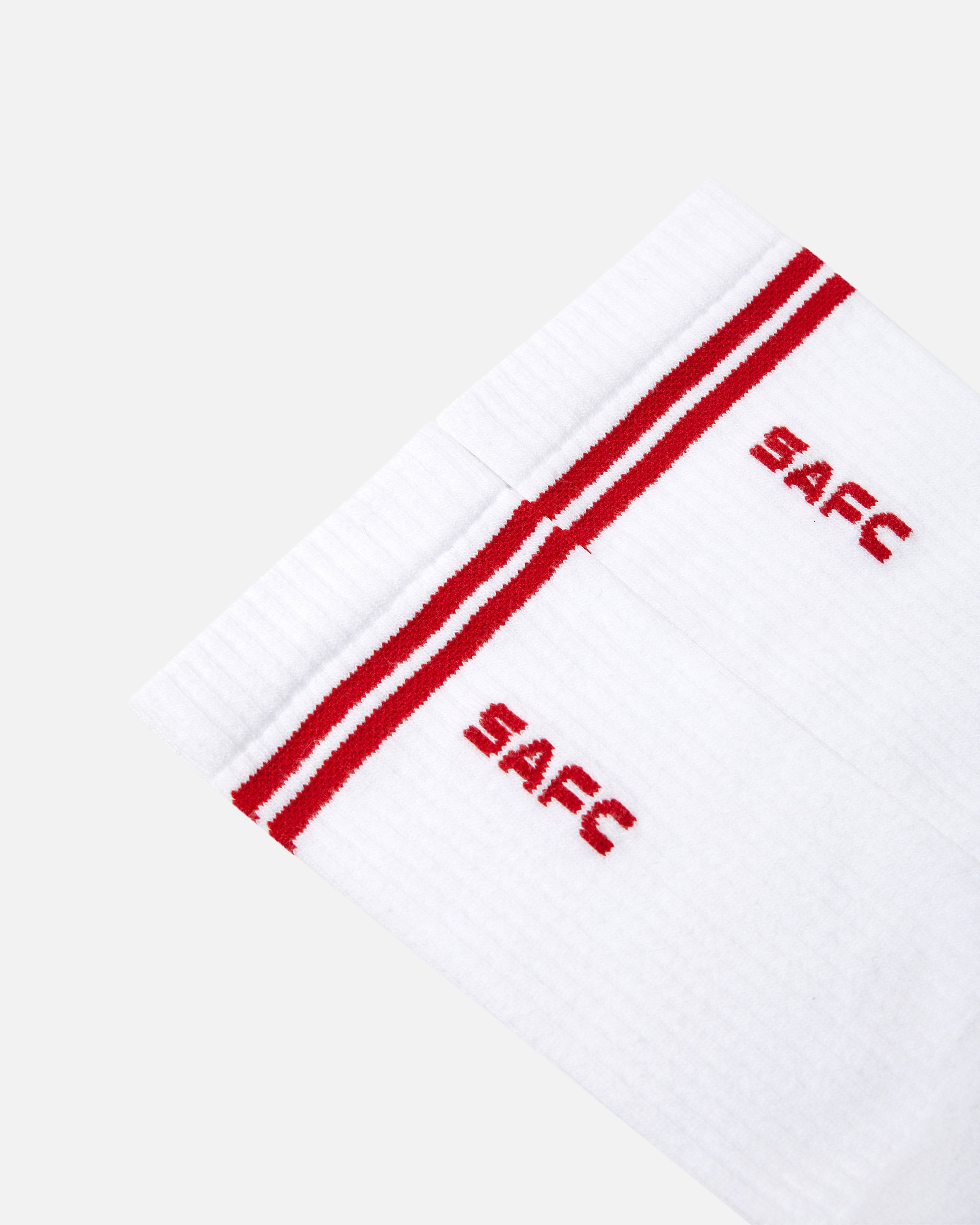 ART OF Football x Sunderland Stripe Socks | AOF White Accessories
