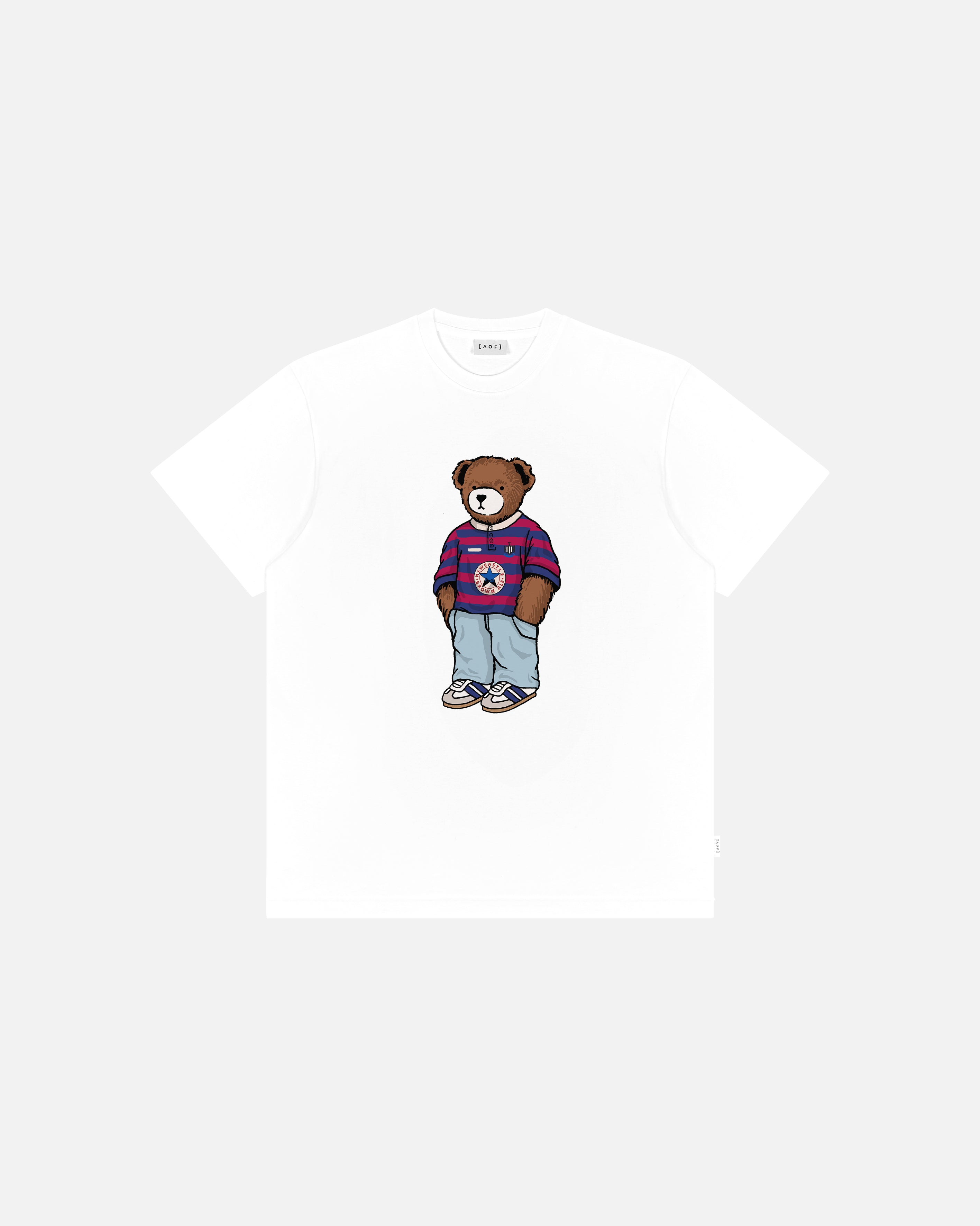AOF x Toon Away Pickles Tee | Black & White T-shirt | Art of Football
