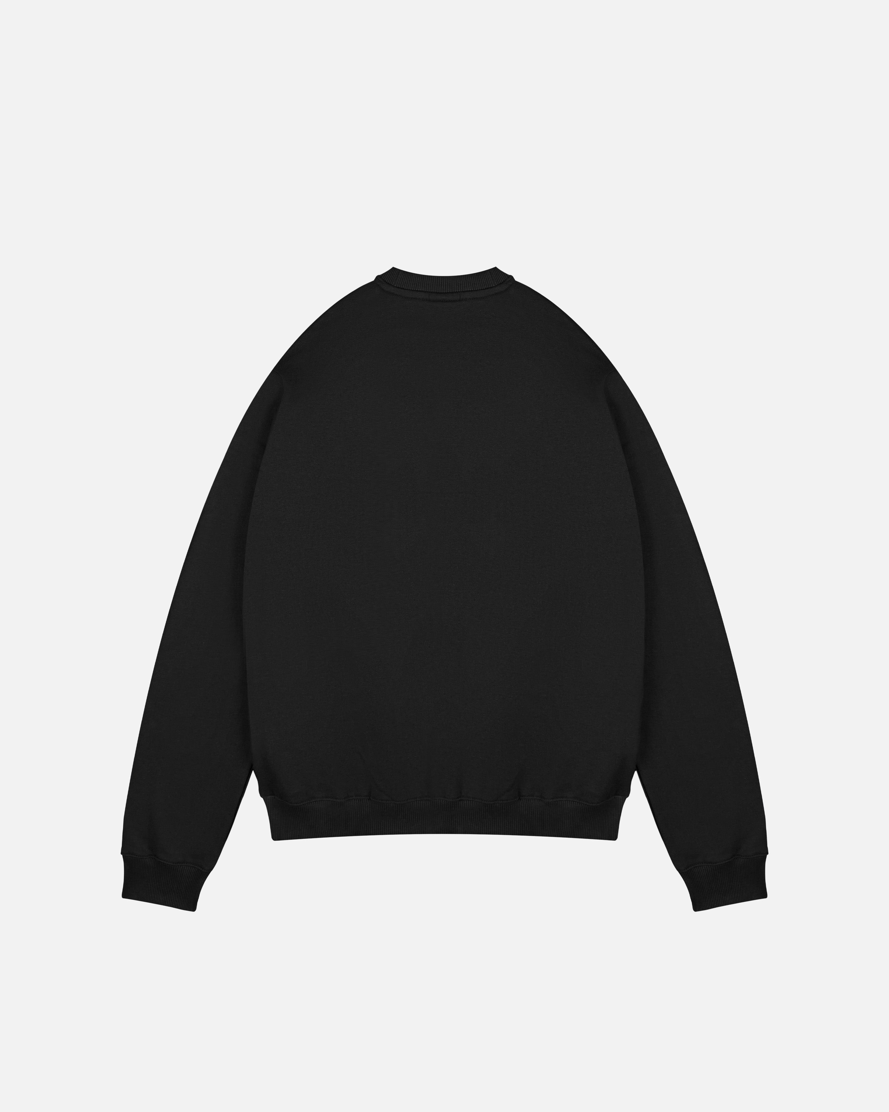 ART OF United Away Pickles Sweat | MUFC Black Graphic Football Top