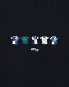 AOF Bristol Rovers Printed Classics Tee | ART OF Football Black Tee