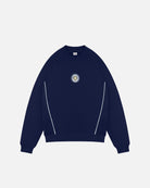 ART OF x Leeds United Navy Panelled Sweat | Shop Football