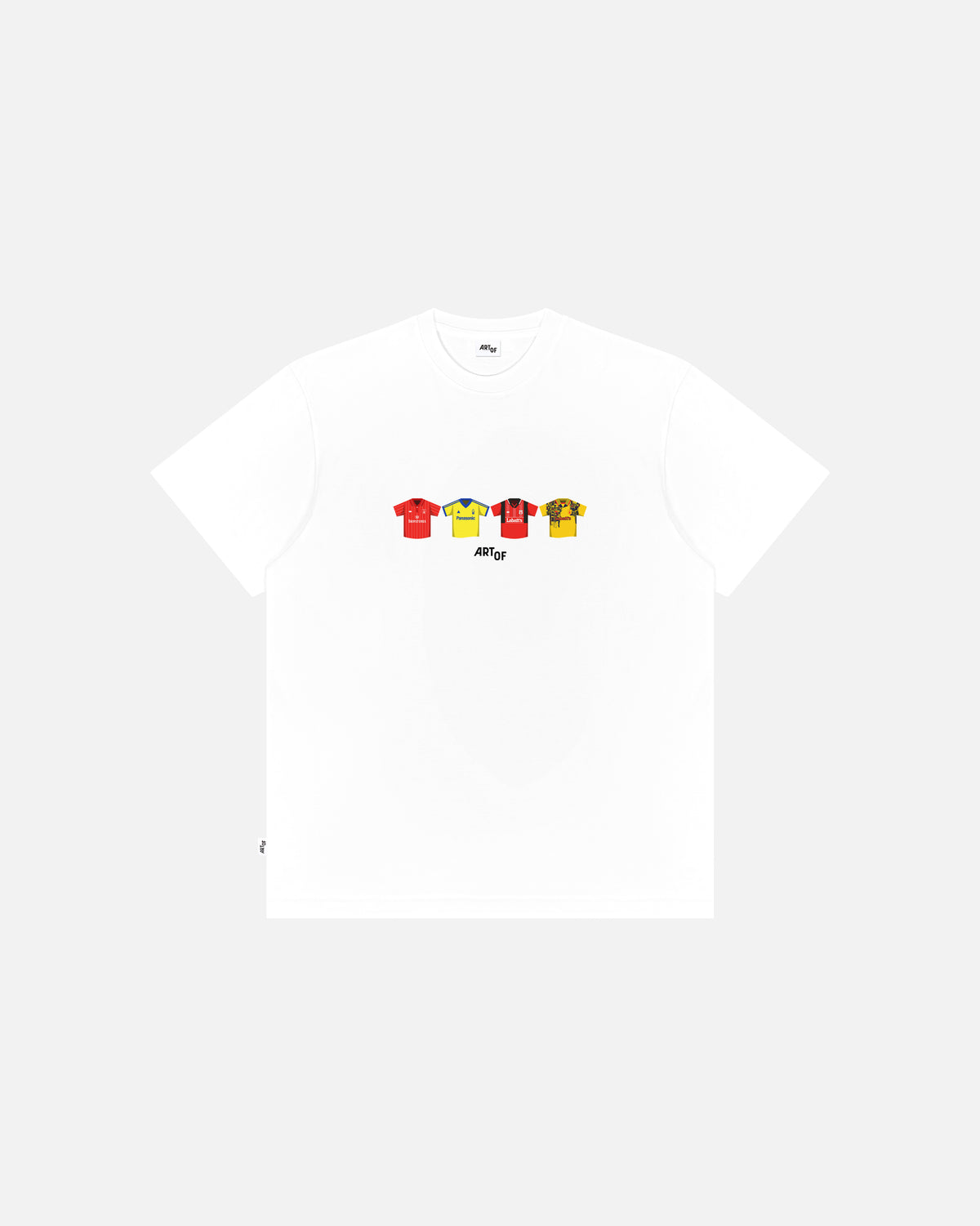 ART OF x Forest Classics Tee | NFFC White Graphic Football T-shirt