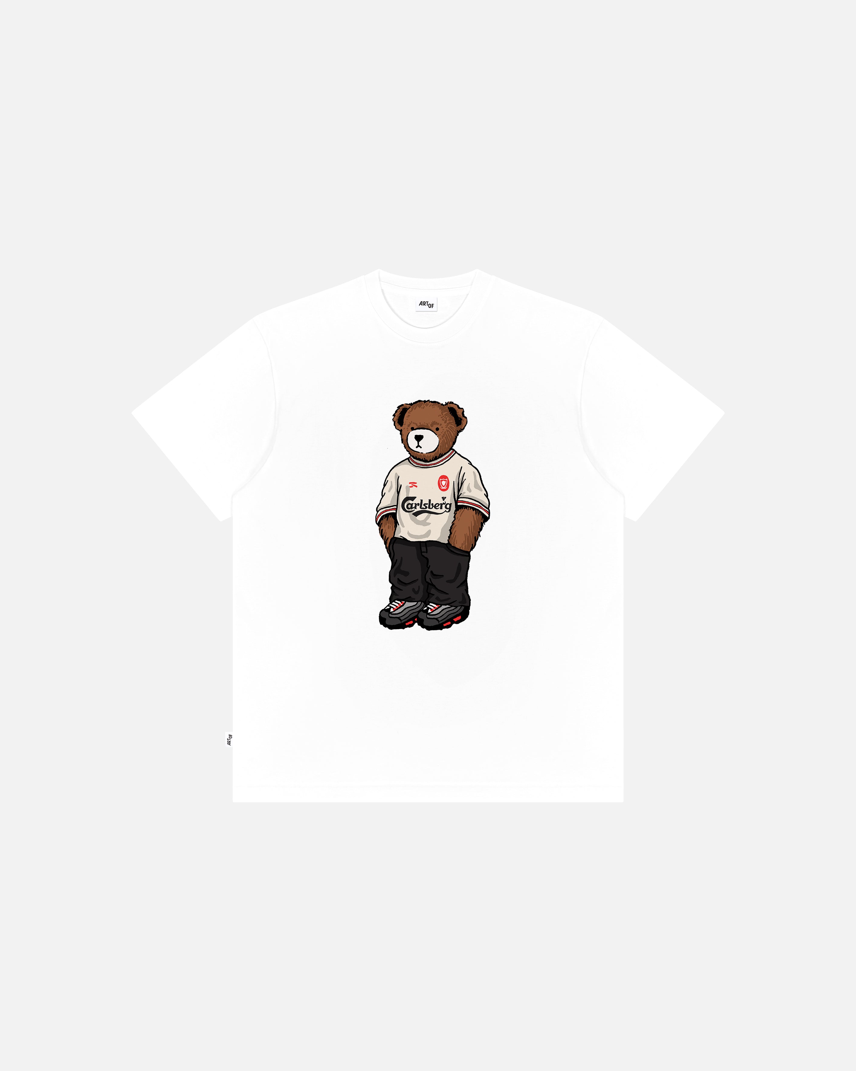 ART OF LFC Away Pickles Tee | White Graphic Football T-shirt