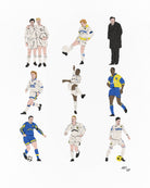 ART OF x Leeds Generations Tee | LUFC White Graphic Football T-shirt